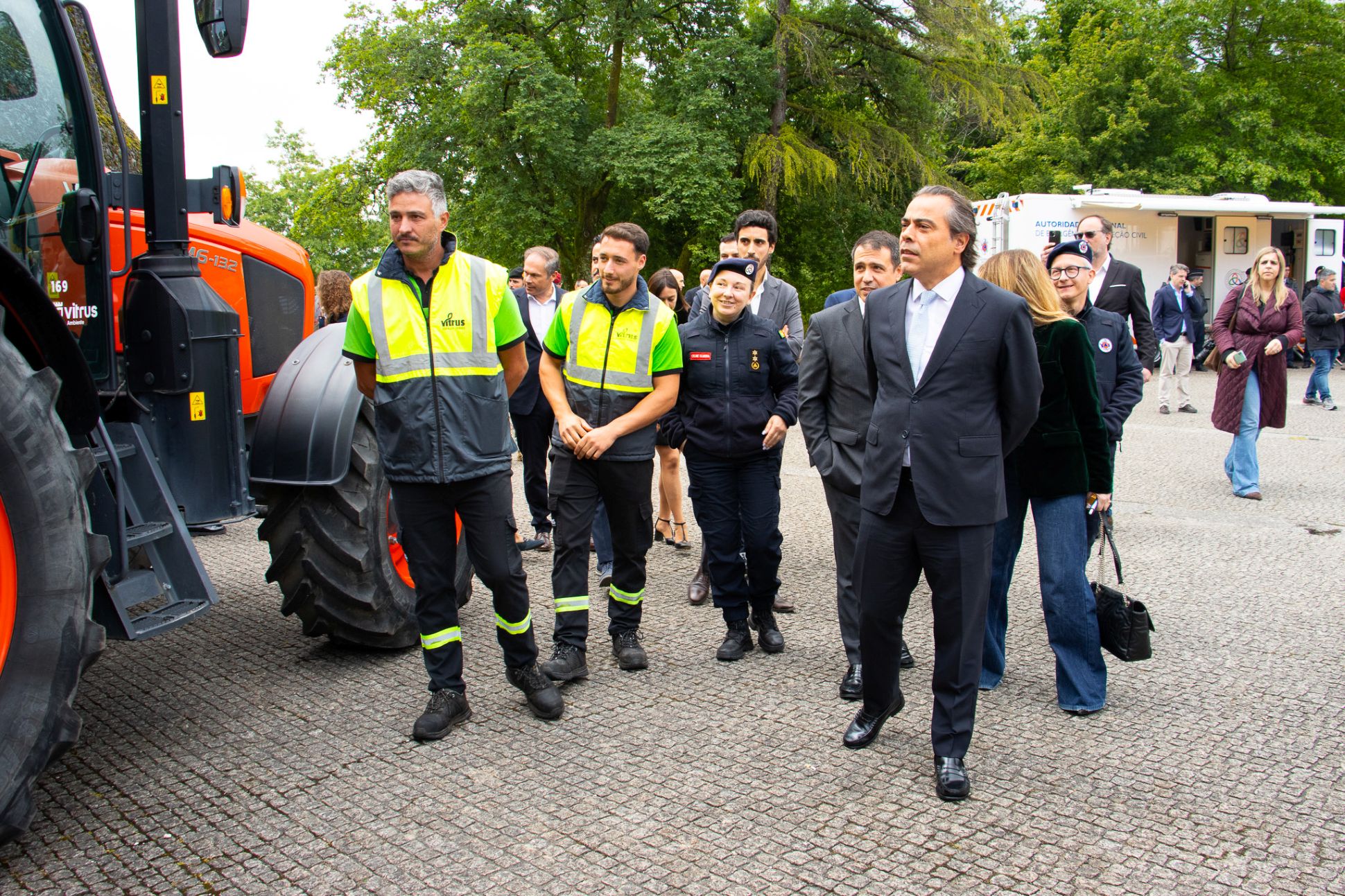 Vitrus na apresentação do Dispositivo Especial de Combate a Incêndios Rurais